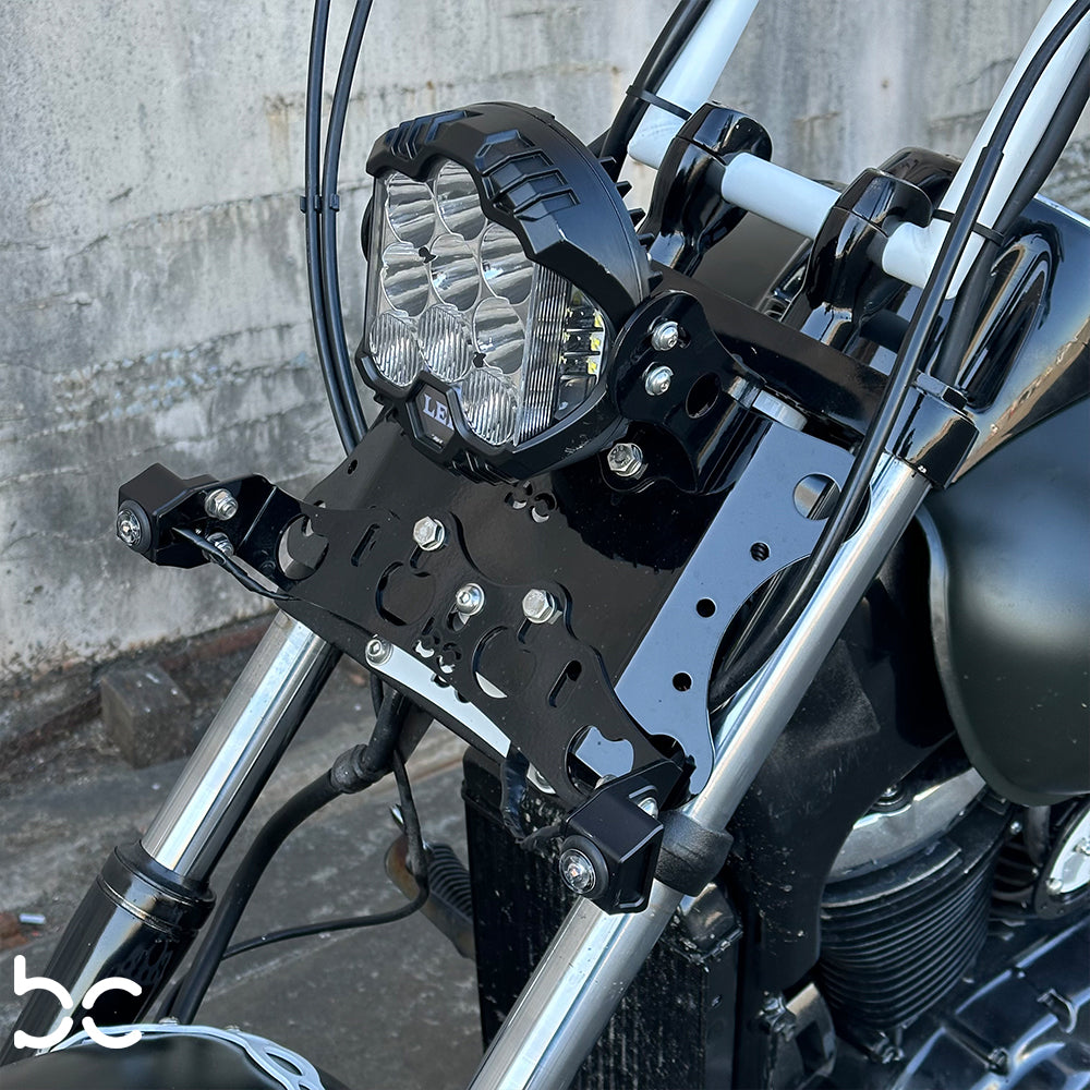 Suzuki Boulevard C50 (VL800) Curved Fender Bracket