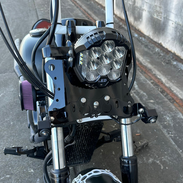 BC6 Pro LED Driving HEADLIGHT (CLEAR) +  Bracket