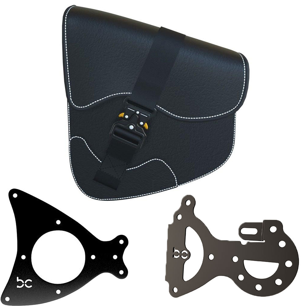 Kawasaki Vulcan vn1500 SaddleBag Kit (BLANK SaddleBag + Left Bike Bracket + SaddleBag Bracket)