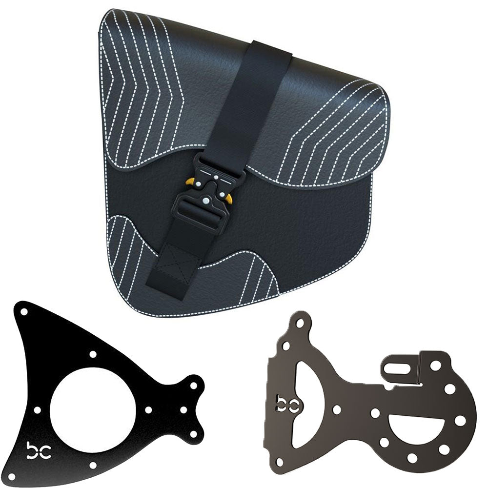 Kawasaki Vulcan vn1500 SaddleBag Kit (LINES SaddleBag + Left Bike Bracket + SaddleBag Bracket)