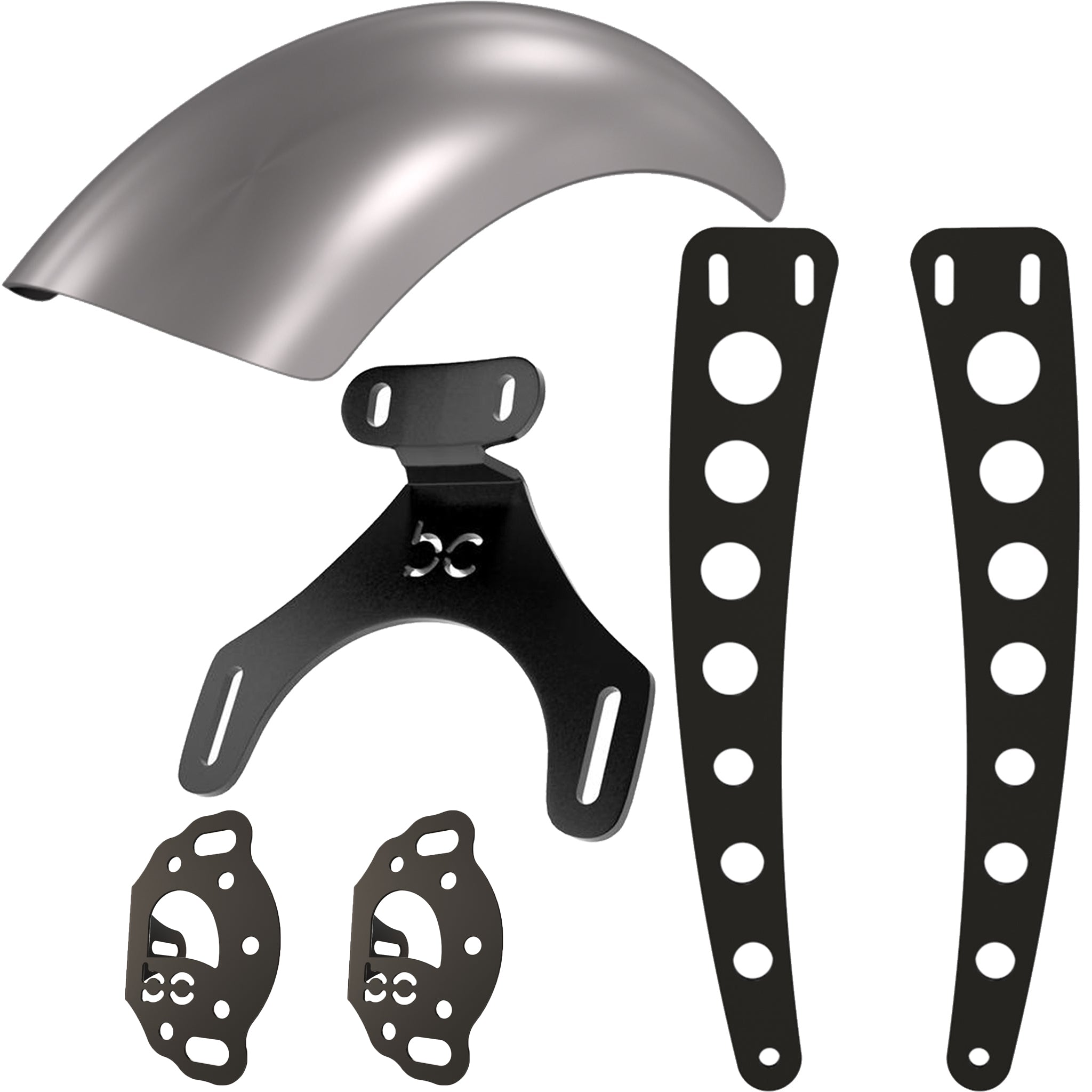 Kawasaki Vulcan VN800 Rear (ALUMINUM)Fender Combo Kit (Rear Fender