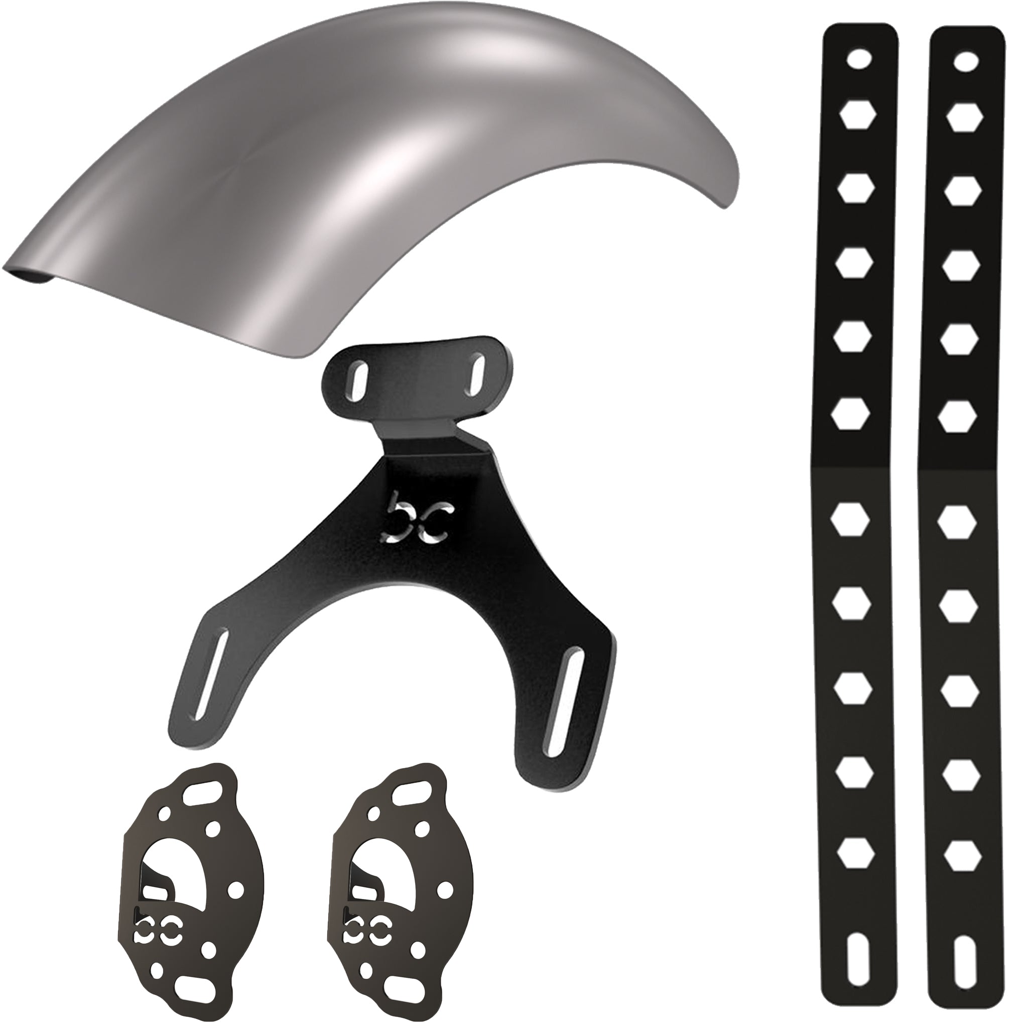 Kawasaki Vulcan VN800 Rear (ALUMINUM)Fender Combo Kit (Rear Fender