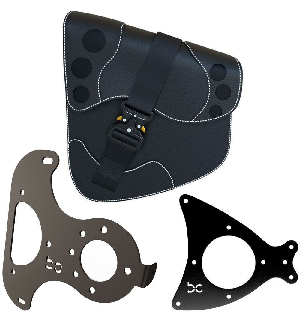 Kawasaki Vulcan vn900  SaddleBag Kit (HOLES SaddleBag + Left Bike Bracket + SaddleBag Bracket)