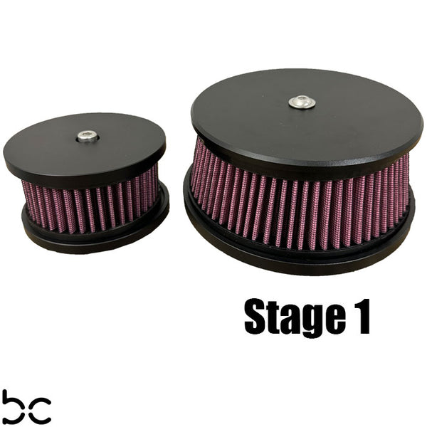 VTX1800 Honda to Harley Super Sucker Intake Air Cleaner (Adapter + Super Sucker Intake Air Filter) (STAGE 1)