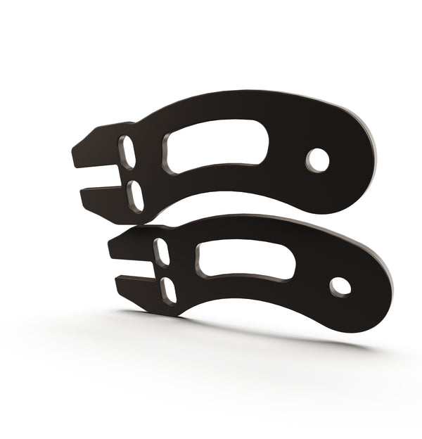 Triumph Bonneville T100 Rear Turn Signal Brackets + (Double) BILLET Turn Signals LED (2PC)