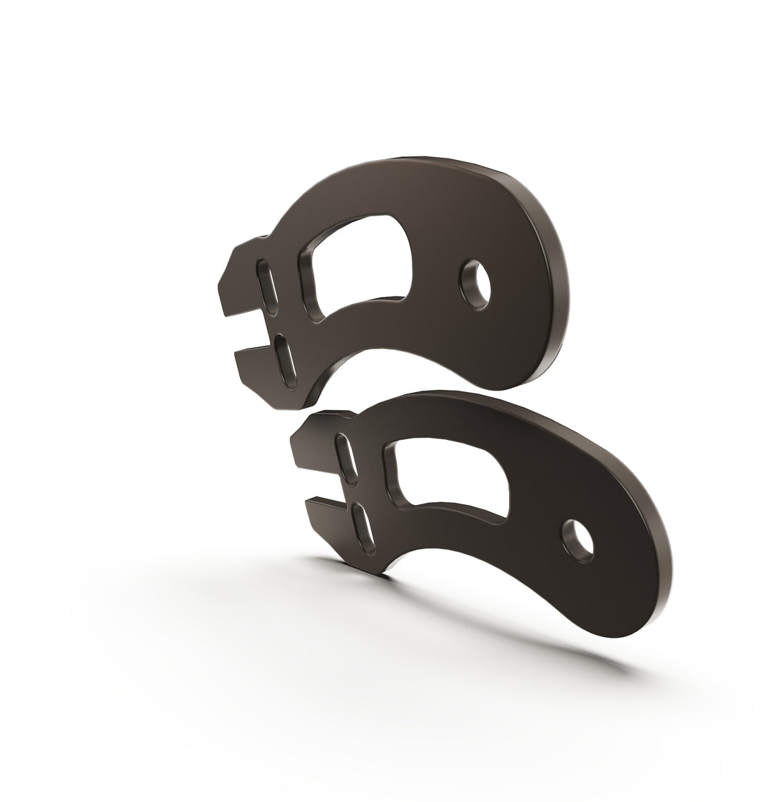 Triumph Bonneville T100 Rear Turn Signal Brackets + (Double) BILLET Turn Signals LED (2PC)
