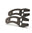 Triumph Bonneville T100 Rear Turn Signal Brackets + (Double) BILLET Turn Signals LED (2PC)