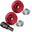 Toyota Tundra Gen2 2007-2021 Deck Lid Anti-Theft Security ( 2pc Stay Cable + Key ) (RED)