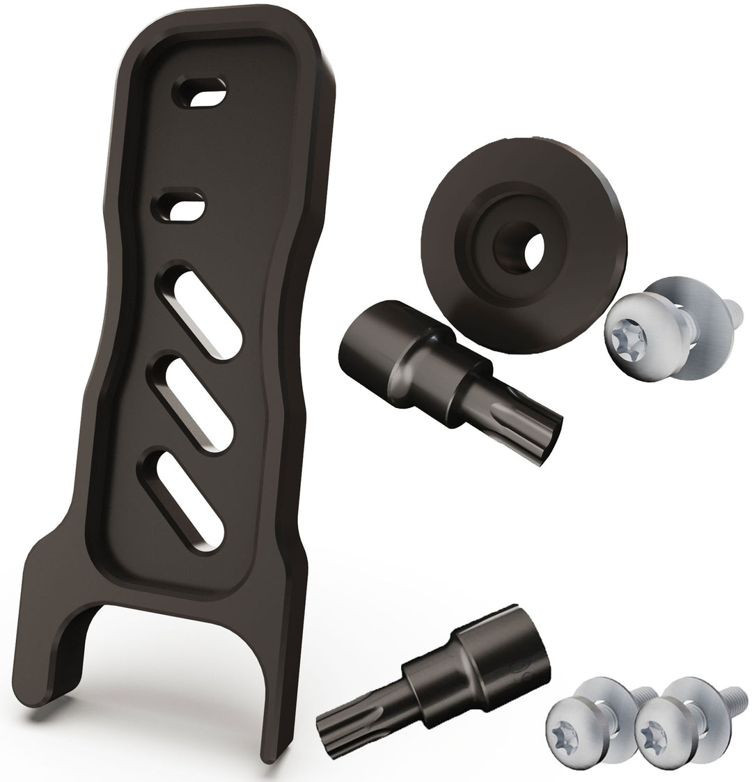 Toyota Tacoma Gen3 2016-2023 Deck Lid Anti-Theft Security ( TailGate Lock 2.0 + 1pc Stay Cable Lock + 2 Keys )