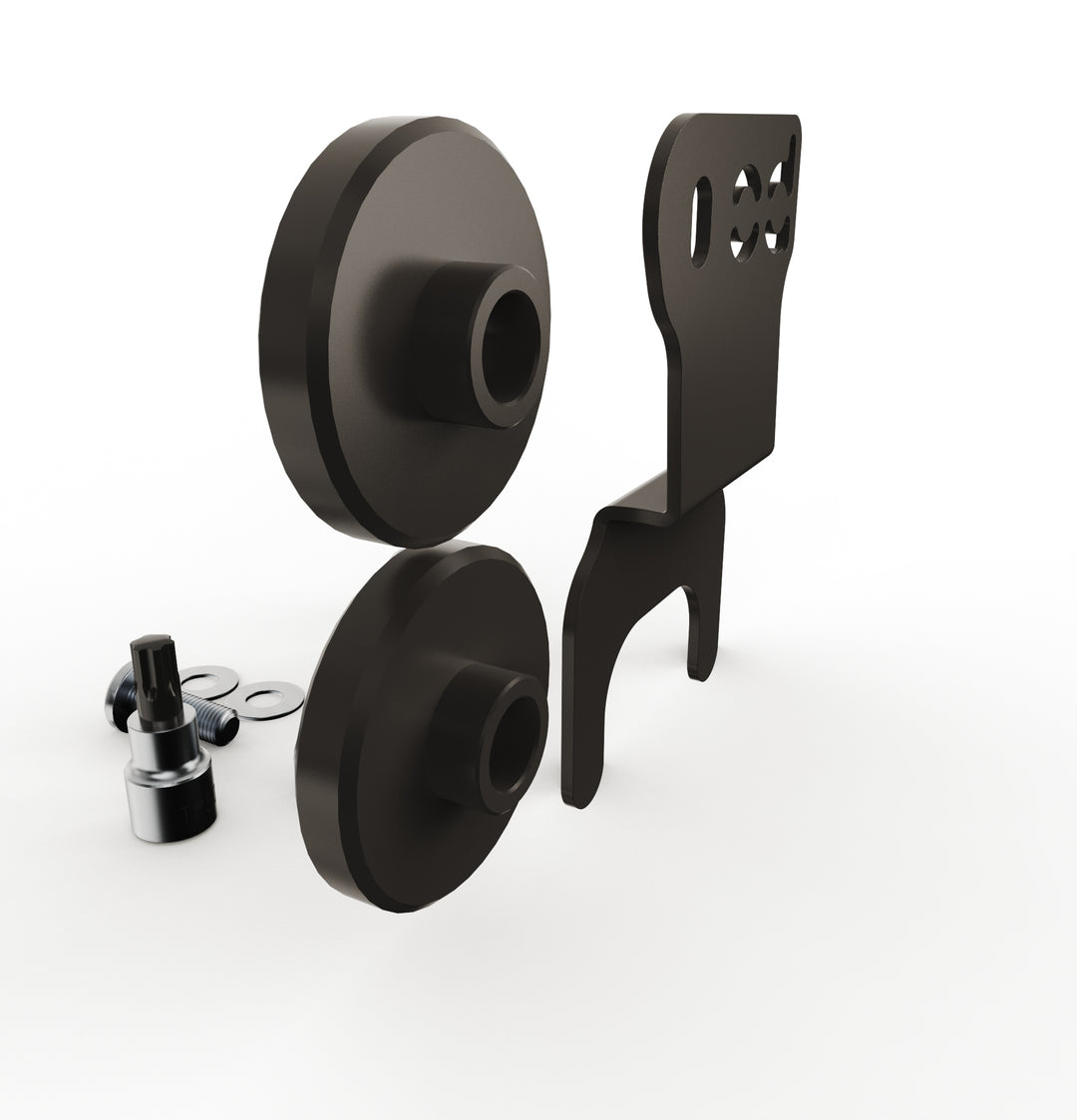 Toyota Tacoma Gen4 2024-2026 Deck Lid Anti-Theft Security v2 ( Power TailGate Lock + 2pc Stay Cable Lock + 2 Keys )