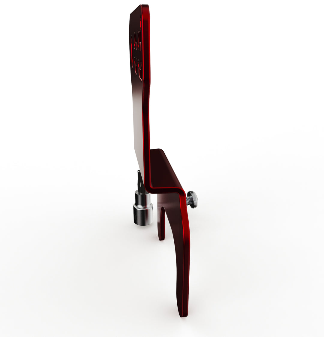 Toyota Tacoma Gen4 2024-2026 Deck Lid Anti-Theft Security RED v2 ( Power TailGate Lock +  Key )