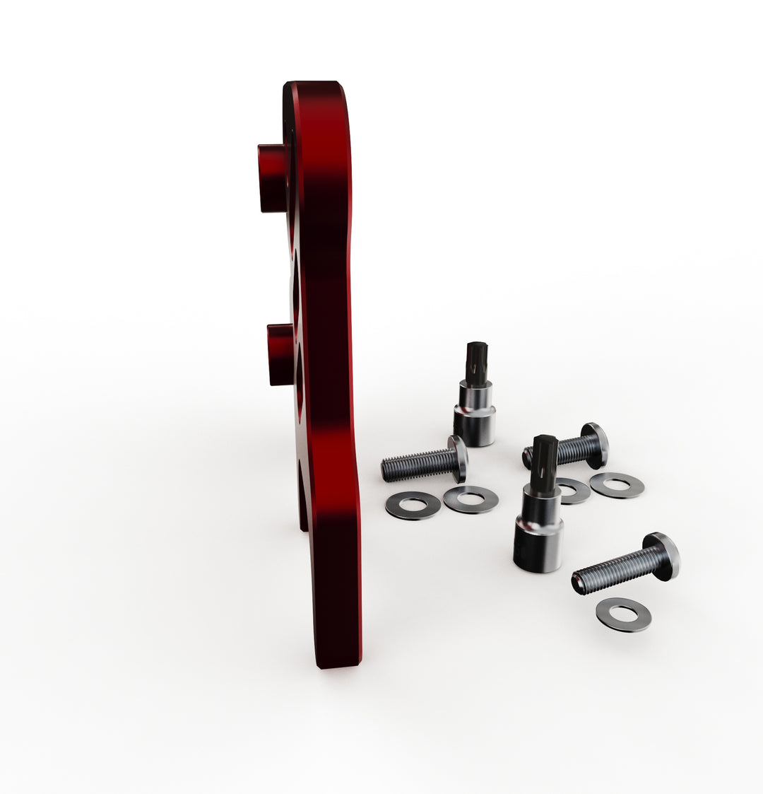 Toyota Tacoma Gen4 2024-2026 Deck Lid Anti-Theft Security (RED) v3 ( Power TailGate Lock + 2pc Stay Cable Lock + 2 Keys ) (Copy)