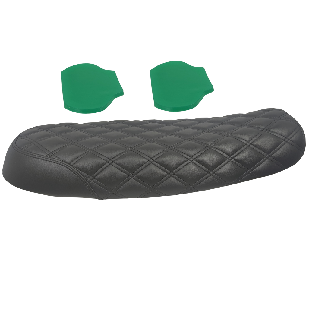 Triumph Bonnevielle T100 T120  Dual Gel Diamond Stitch Seat 2001-2015
