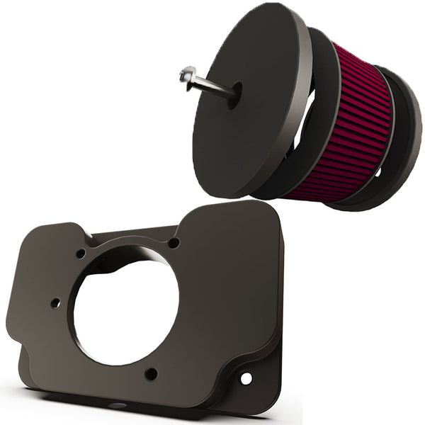 VTX1800 Honda to Harley Super Sucker Intake Air Cleaner (Adapter + Super Sucker Intake Air Filter )