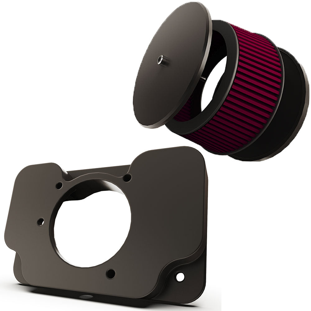 VTX1800 Honda to Harley Super Sucker Intake Air Cleaner (Adapter + Super Sucker Intake Air Filter) (STAGE 1)