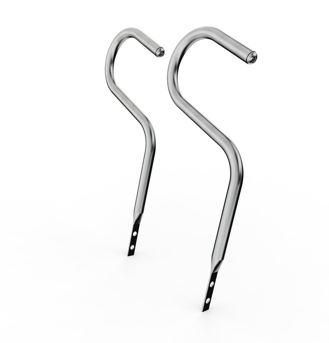 Car Club Sign Plaque Brackets (Stainless Polished)