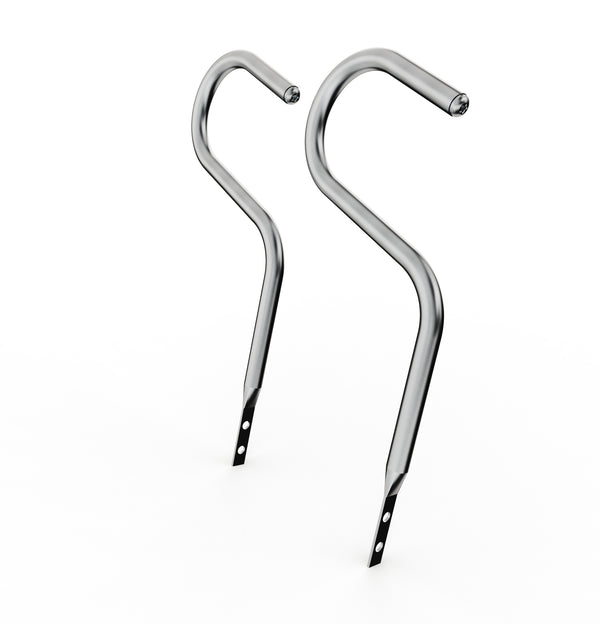 Car Club Sign Plaque Brackets (Stainless Polished)