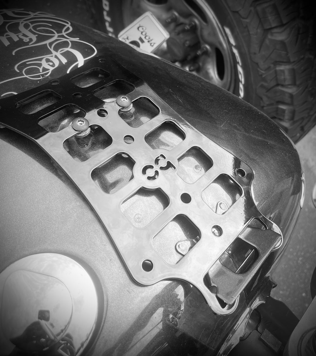 Honda Shadow Spirit VT750DC (Chain) Molle Tank Panel