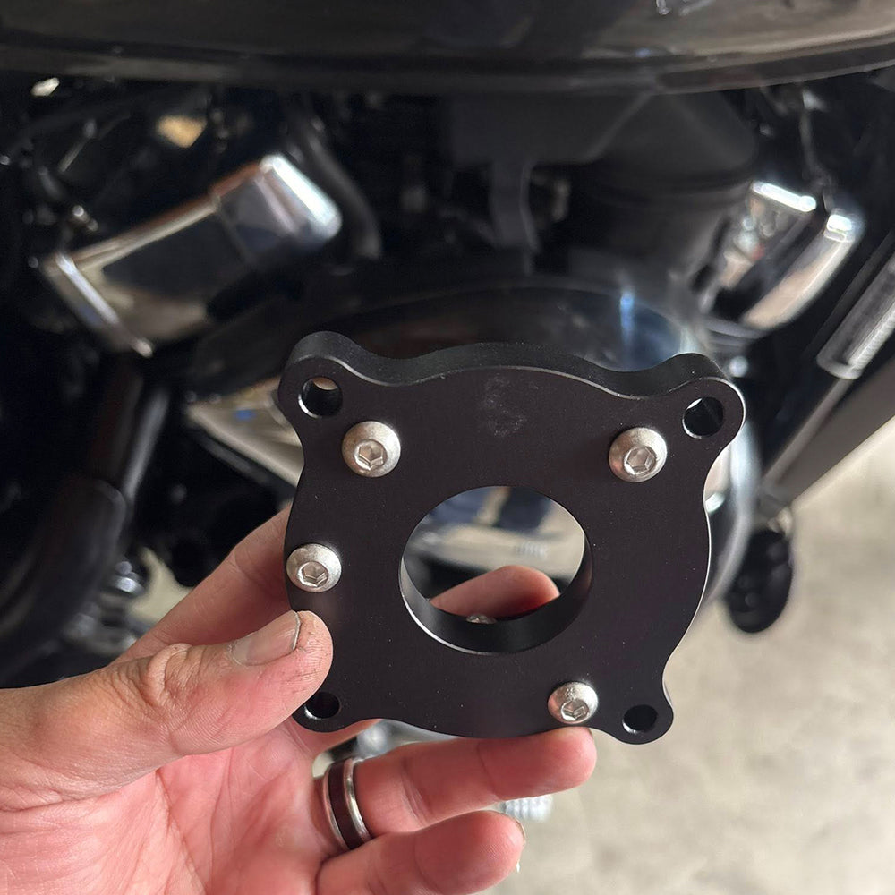 Honda Shadow vt750 (FUEL INJECTED EFI) to Harley Intake Air Cleaner (Adapter Only)