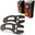 Triumph Bonneville T100 Rear Turn Signal Brackets + (Double) BILLET Turn Signals LED (2PC)