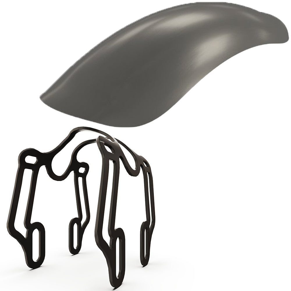Triumph Bonneville T100 T120  Front Fender Strut +  1-Piece Aluminum Front Fender
