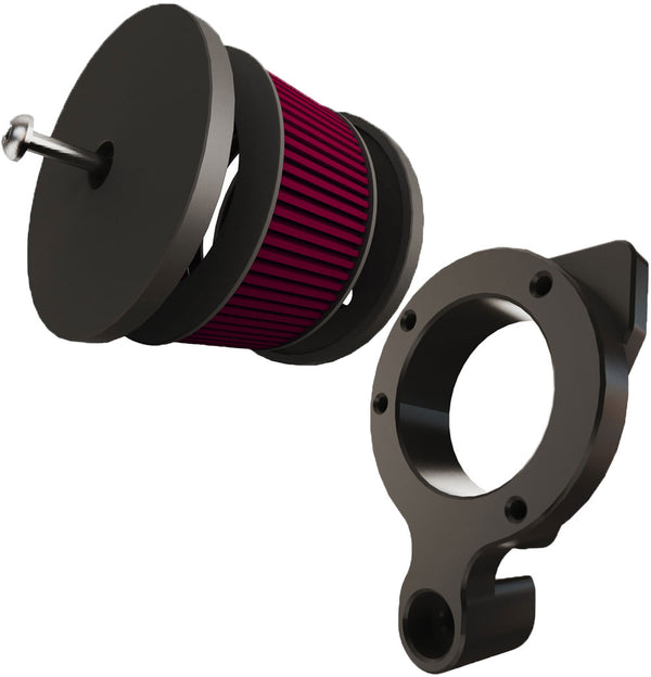 Honda Shadow VT750dc Spirit (Chain) to Harley Stage 1 Intake Air Cleaner (Adapter + Stage 1 Intake Air Filter)