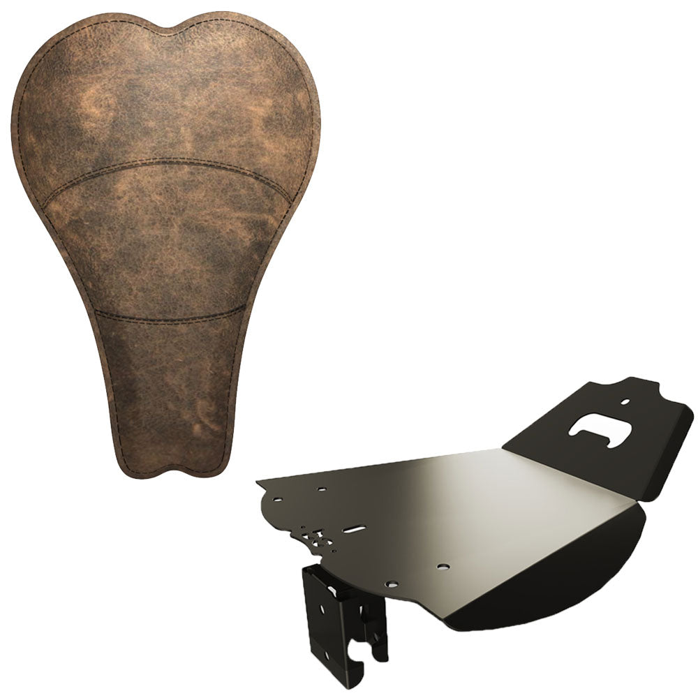Honda VTX1300 Bobber Solo Seat Kit (16" RUSTICO)