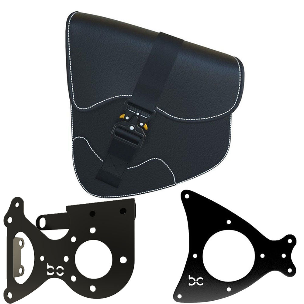 Honda Shadow vtx1300 SaddleBag Kit (BLANK SaddleBag + Left Bike Bracket + SaddleBag Bracket)