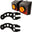 Honda VTX1300 Rear Turn Signal Brackets + (SINGLE) BILLET Turn Signals LED (2PC)