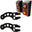 Honda VTX1300 Rear Turn Signal Brackets + (Double) BILLET Turn Signals LED (2PC)