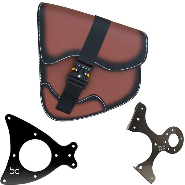 Yamaha Road Wild Star XV1600 (Antique SaddleBag + Left Bike Bracket + SaddleBag Bracket)