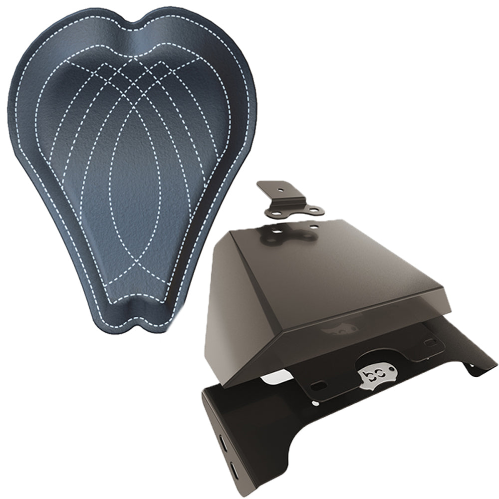 Yamaha Road Wild Star XV1600 Solo Bobber Chopper Seat Kit (13" Bends)