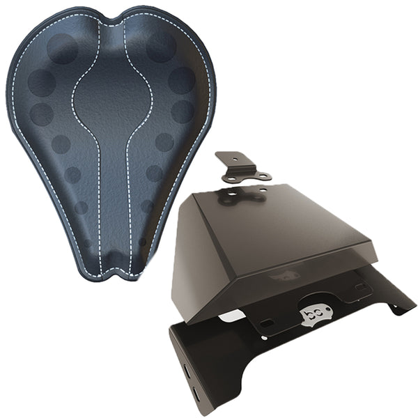 Yamaha Road Wild Star XV1600 Solo Bobber Chopper Seat Kit (13" Holes)