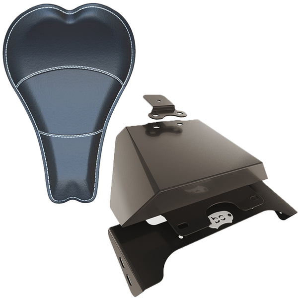 Yamaha Road Wild Star XV1600 Solo Bobber Chopper Seat Kit (16" Blank)