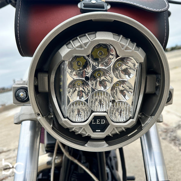 Yamaha Road Wild Star XV1600 to Harley Stage 2 Intake Air Cleaner (Adapter + Super Sucker (STAGE 2) Intake Air Filter )