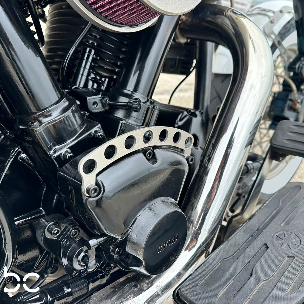 Yamaha Road Wild Star XV1600 to Harley Stage 2 Intake Air Cleaner (Adapter + Super Sucker (STAGE 2) Intake Air Filter )