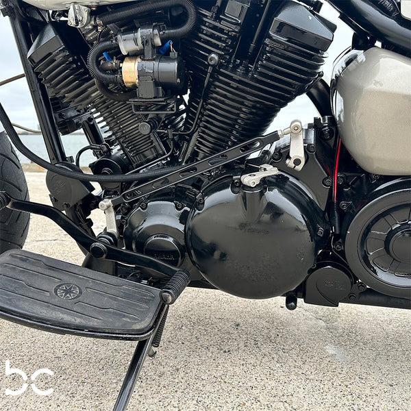 Yamaha Road Wild Star XV1600 to Harley Stage 2 Intake Air Cleaner (Adapter + Super Sucker (STAGE 2) Intake Air Filter )