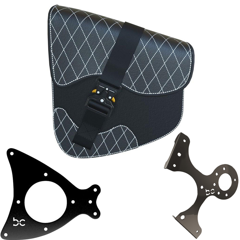 Yamaha Road Wild Star XV1600 (Diamond SaddleBag + Left Bike Bracket + SaddleBag Bracket)