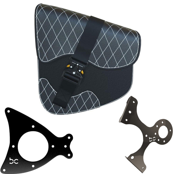 Yamaha Road Wild Star XV1600 (Diamond SaddleBag + Left Bike Bracket + SaddleBag Bracket)
