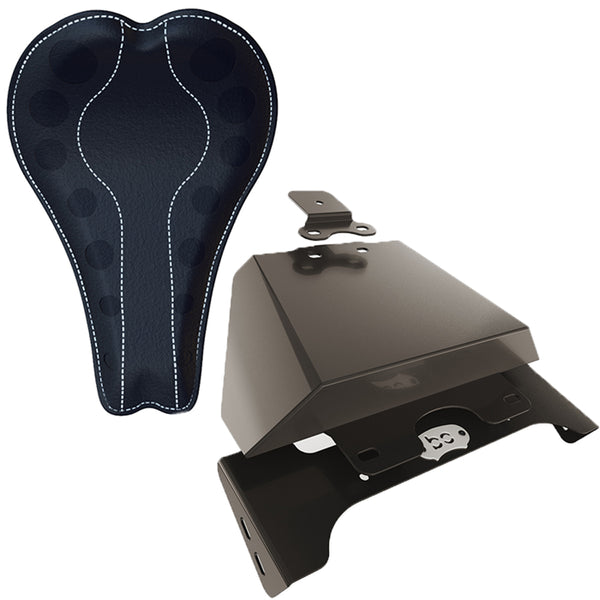Yamaha Road Wild Star XV1600 Solo Bobber Chopper Seat Kit (16" Holes)