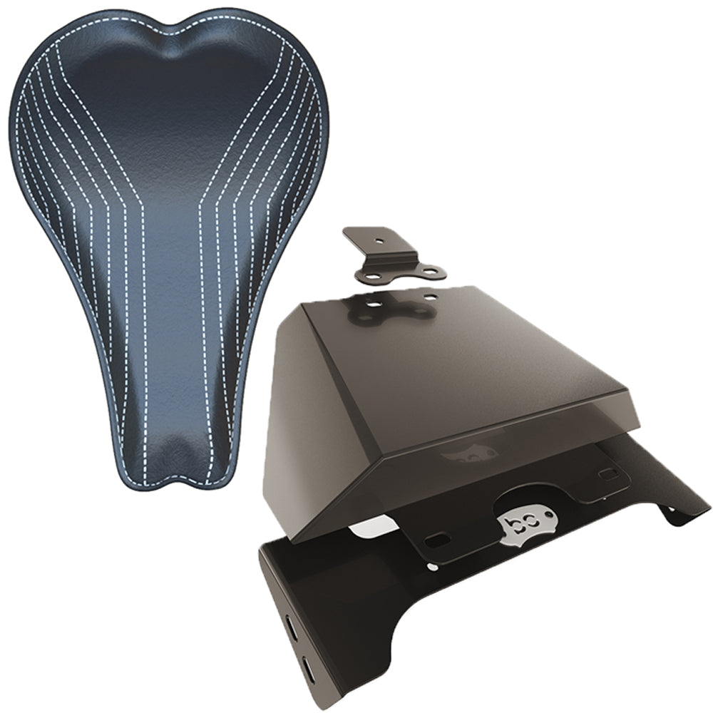 Yamaha Road Wild Star XV1600 Solo Bobber Chopper Seat Kit (16" Lines)