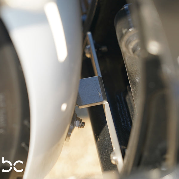 Yamaha Road Wild Star XV1600 Handlebar Riser Bushings Spacer (TOP & BOTTOM) 4pc (RAW ALUMINUM)