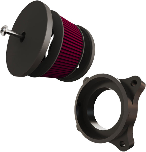 Yamaha V-Star Dragstar XVS650 to Harley Stage 1 Intake Air Cleaner (Adapter + Stage 1 Intake Air Filter )