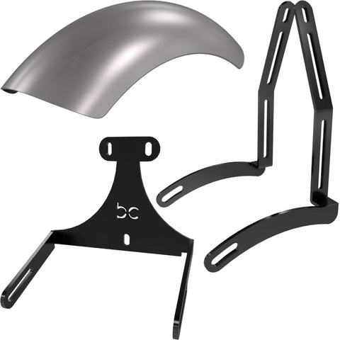 Honda Rebel CMX250 Rear Fender Combo Kit (Rear Fender + Fender Bracket + Struts)