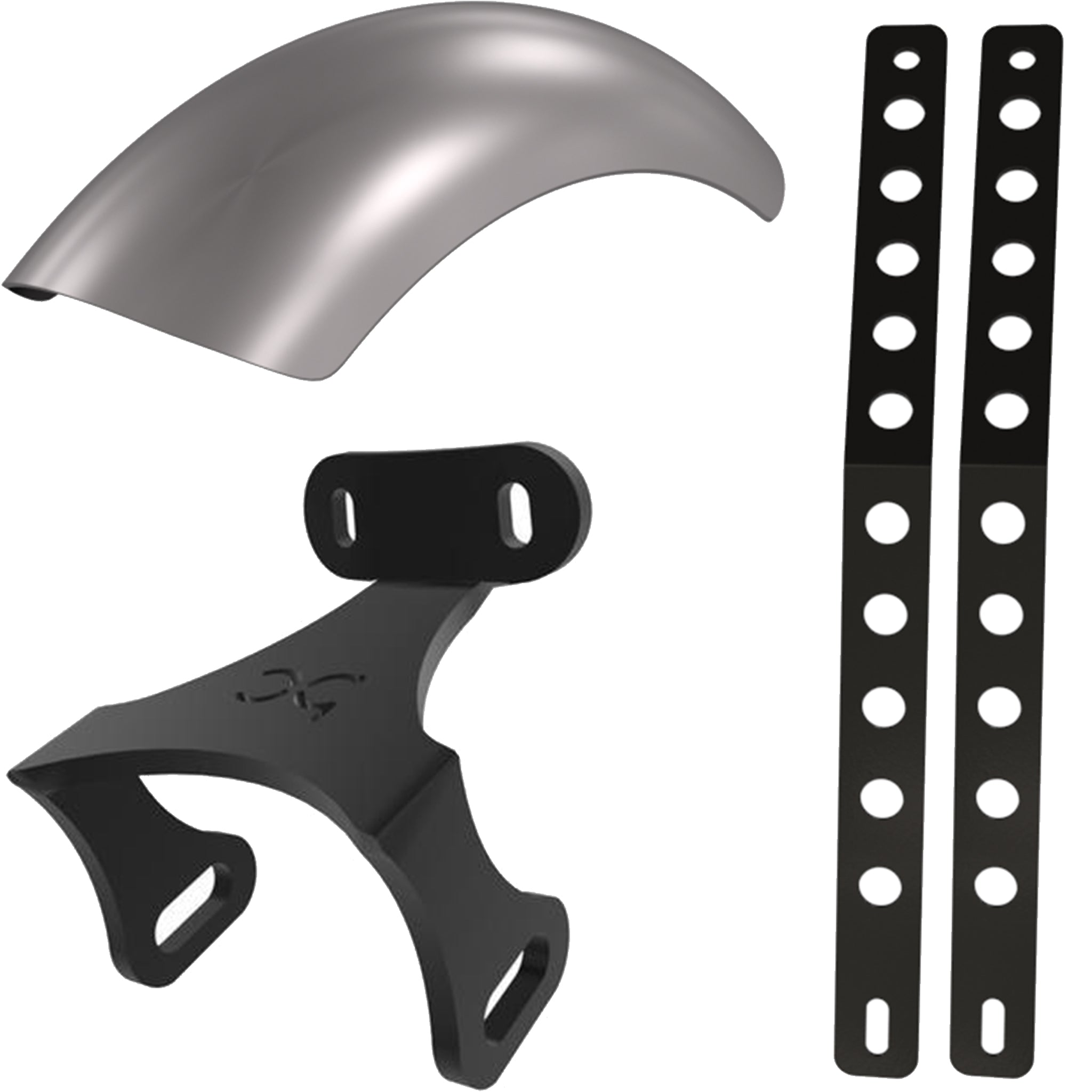 Honda Shadow VLX600 Rear (STEEL) Fender Combo Kit (Rear Fender +