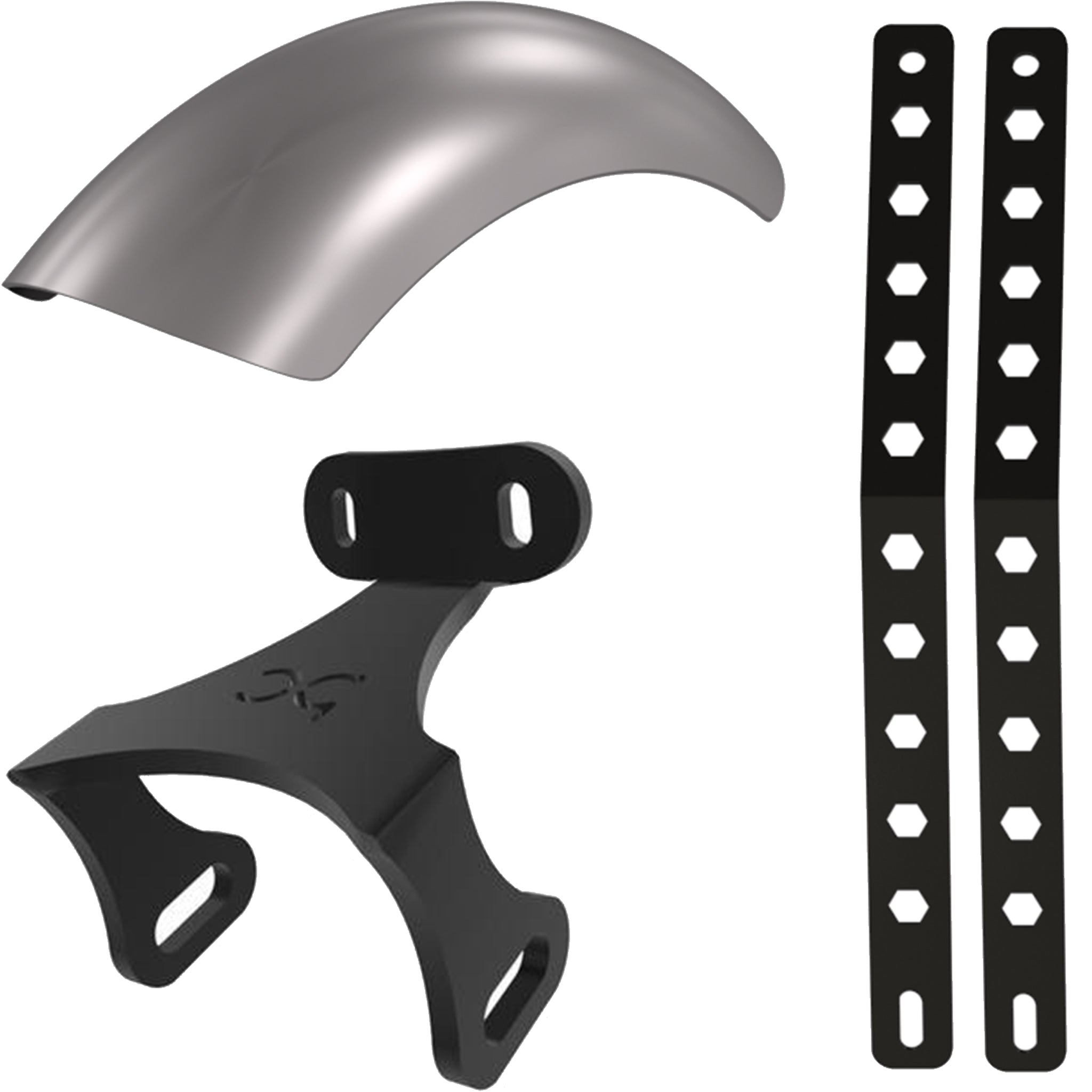 Honda Shadow VLX600 Rear (STEEL) Fender Combo Kit (Rear Fender +