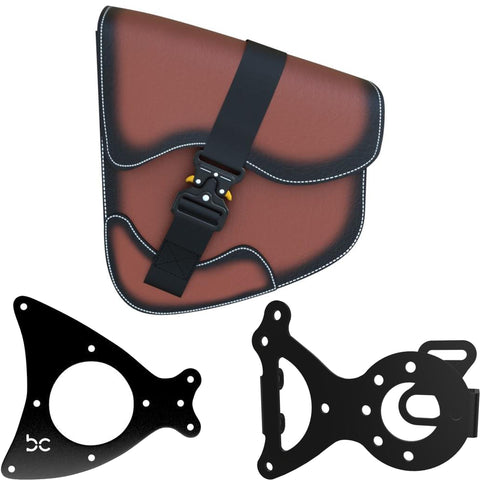 Honda Shadow VT750 (Shaft) SaddleBag Kit (SaddleBag + Left Bike Bracket + SaddleBag Bracket)