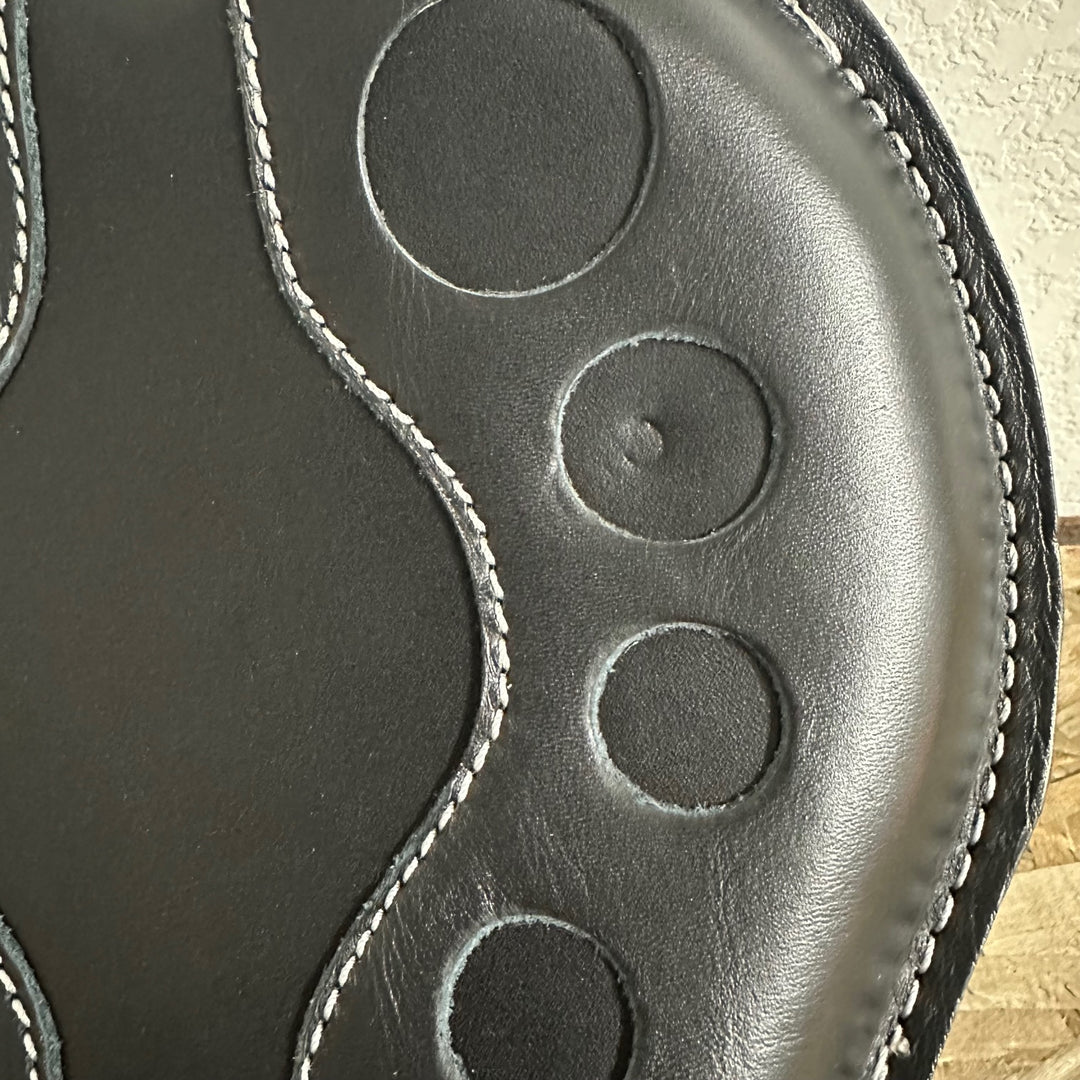 Liquidation -  Imperial Leather 13" HOLES Solo Seat (421-6)