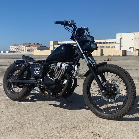 Honda Rebel CMX250 Left Side Cover 59 (Powder Coated)