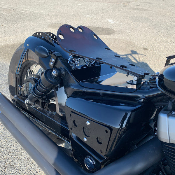 Honda Shadow VT750 (Shaft) Leather Solo Seat Kit